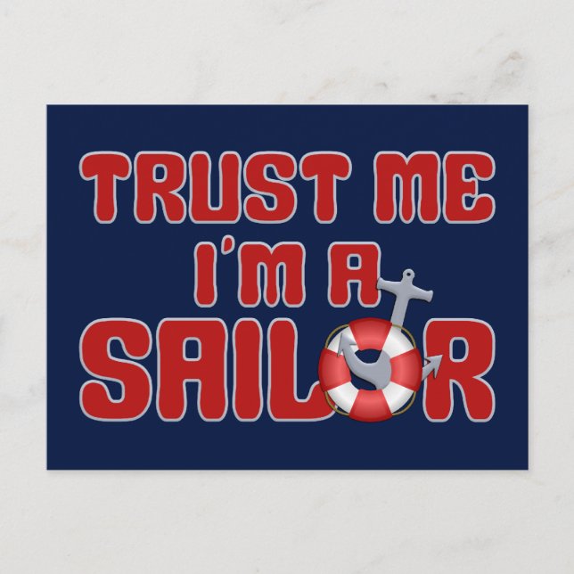 Carte postale SAILOR (Devant)
