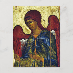 Carte Postale Saint Ange Gabriel Icône Orthodoxe