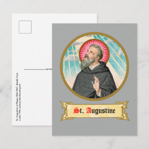 Carte Postale Saint Augustin d'Hippone (SAU 047; détail)