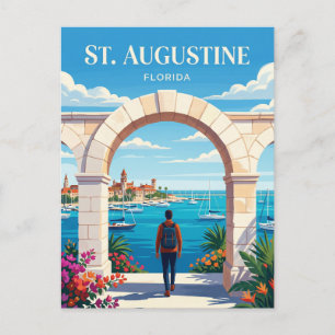 Carte Postale Saint-Augustin États-Unis