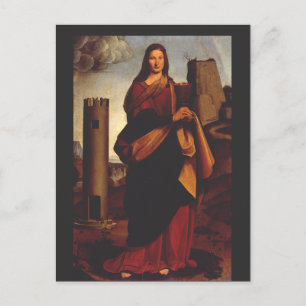 Carte Postale Saint Barbara par Giovanni Antonio Boltraffic io