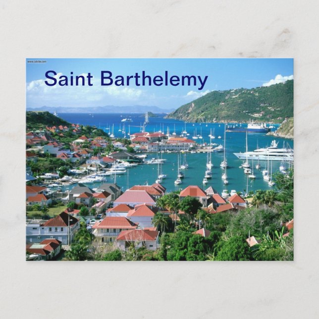 Carte postale Saint-Barthélemy (Devant)