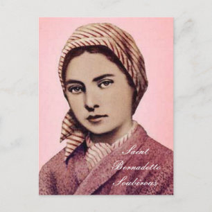 CARTE POSTALE SAINT BERNADETTE SOUBIROUS