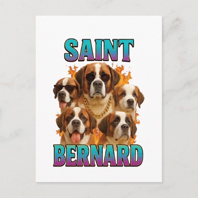 Carte Postale Saint-Bernard (Devant)