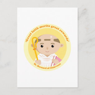Carte Postale Saint Bernard de Clairvaux