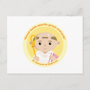 Carte Postale Saint Bernard de Clairvaux