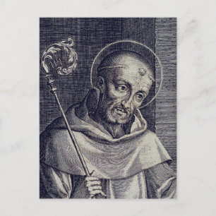 Carte Postale Saint Bernard de Clairvaux Docteur melliflu