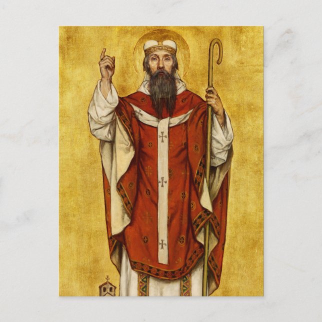 Carte Postale Saint Boniface de Mayence - Patron des éducateurs (Devant)