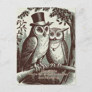 Carte Postale Saint-Chouette Saint-Valentin