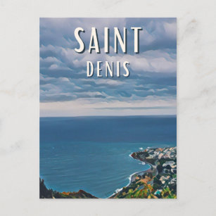 Carte Postale Saint-Denis (La Réunion) Photo Vintage