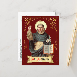 Carte Postale Saint Dominique Prêchant (BEN 002)