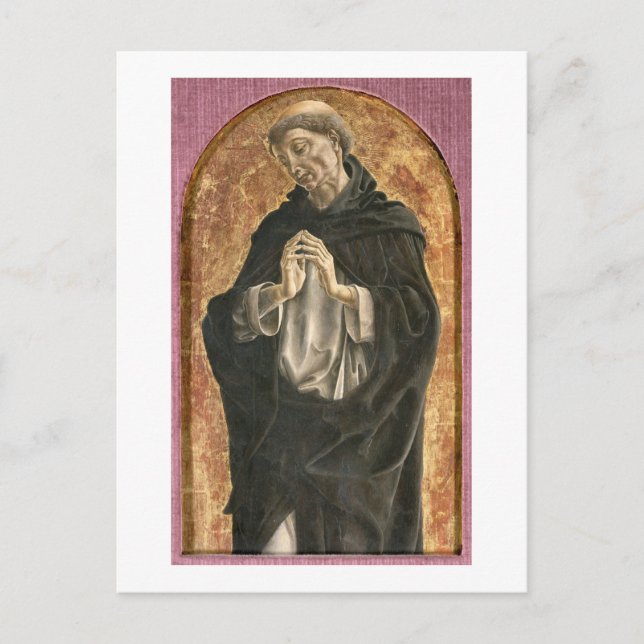 Carte Postale Saint Dominique (température sur panneau) (Devant)