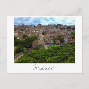 Carte Postale Saint-Émilion France Architecture Française Girond