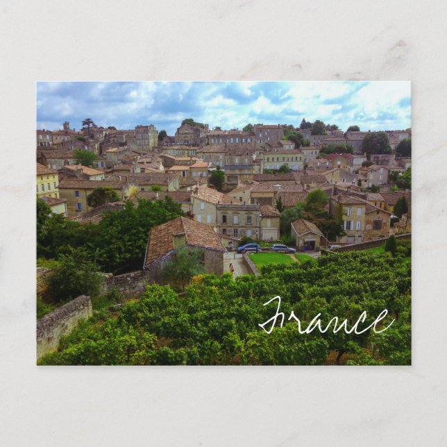 Carte Postale Saint-Émilion France Architecture Française Girond (Devant)