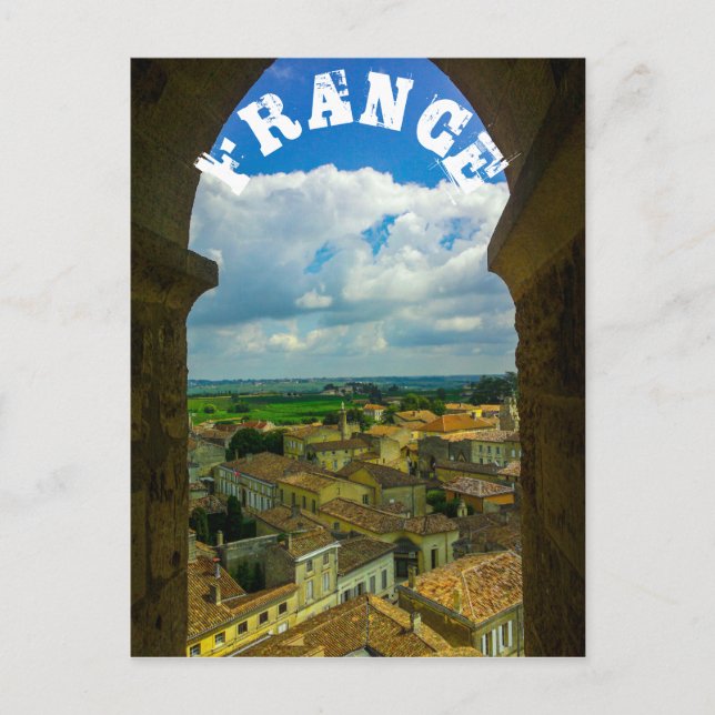 Carte Postale Saint-Émilion France Architecture Française Girond (Devant)