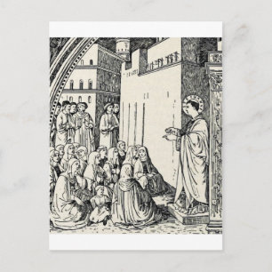 Carte Postale Saint Étienne le Protomartyr Iconographie d'art fi