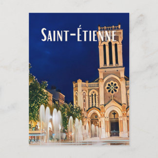 Carte Postale Saint-Étienne Photo Vintage