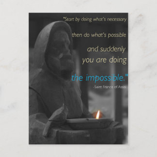 Carte postale Saint François