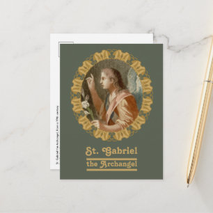 Carte Postale Saint Gabriel l'Archange (M 011)