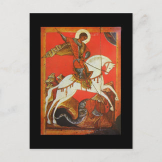 Carte postale Saint George & Dragon