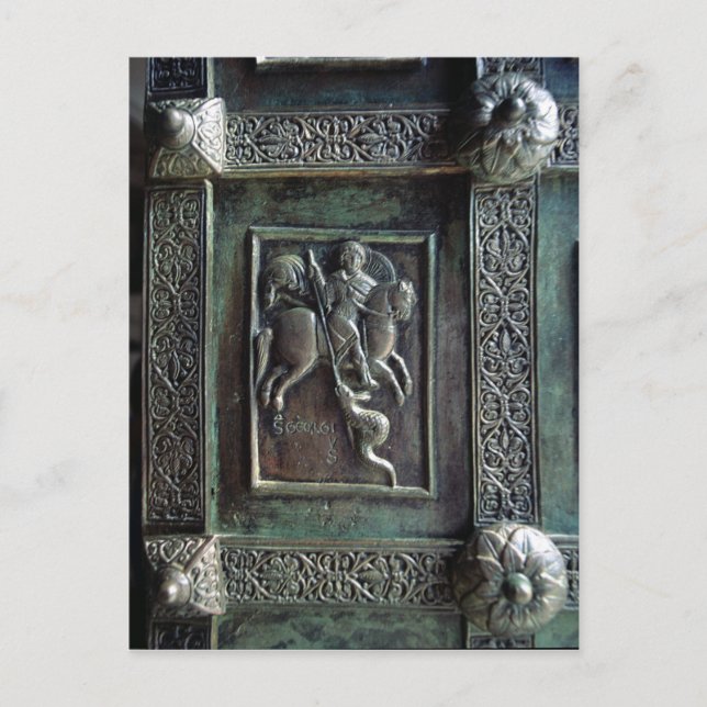 Carte Postale Saint George et le Dragon (Devant)