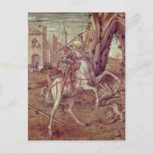 Carte Postale Saint George et le Dragon