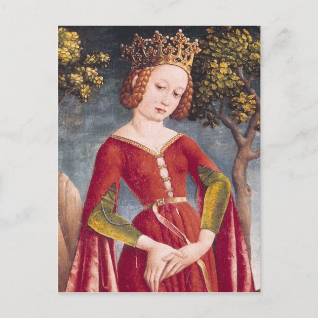 Carte Postale Saint George et le Dragon (Devant)