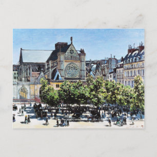 Carte Postale Saint Germain l'Auxerrois Claude Monet