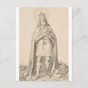 Carte Postale Saint Henri II le Saint Empereur Romain