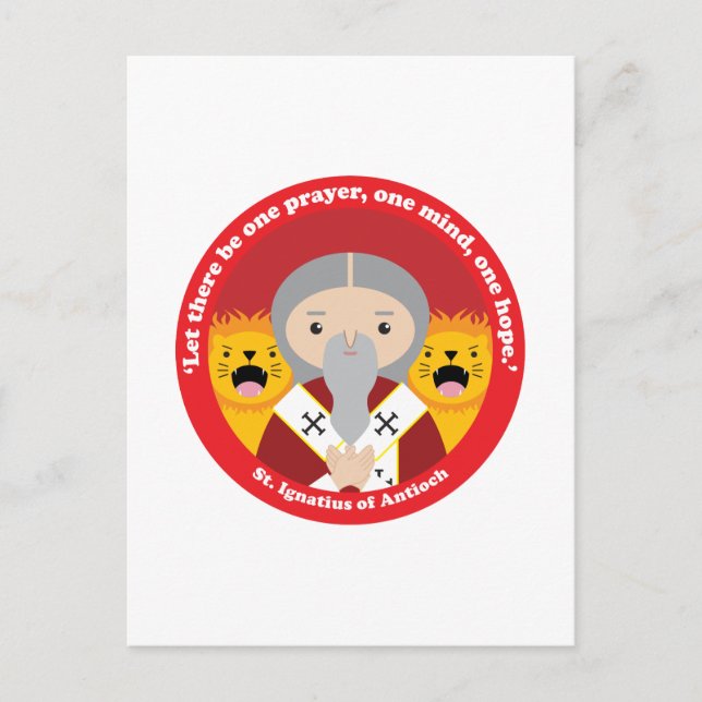 Carte Postale Saint Ignace d'Antioche (Devant)