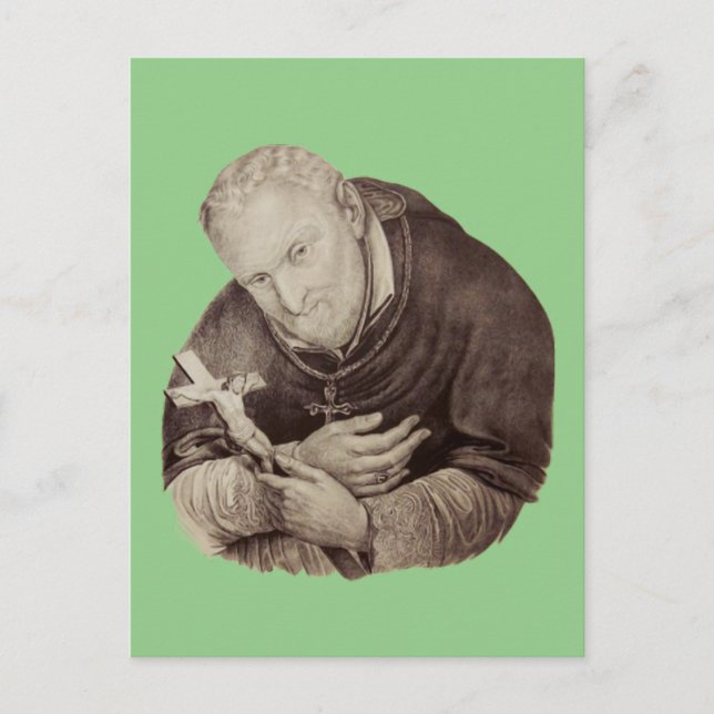 Carte Postale Saint italien Alphonse de Liguori (Devant)