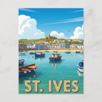 Saint-Ives Cornouailles Angleterre Voyage Antique