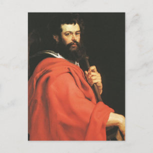 Carte Postale Saint Jacques l'apôtre par Pierre Paul Rubens