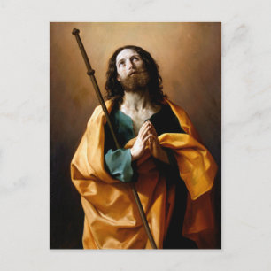 Carte Postale Saint Jacques le Grand par Guido Reni (c 1638)