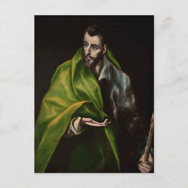 Carte Postale Saint Jacques le Majeur par El Greco (Devant)