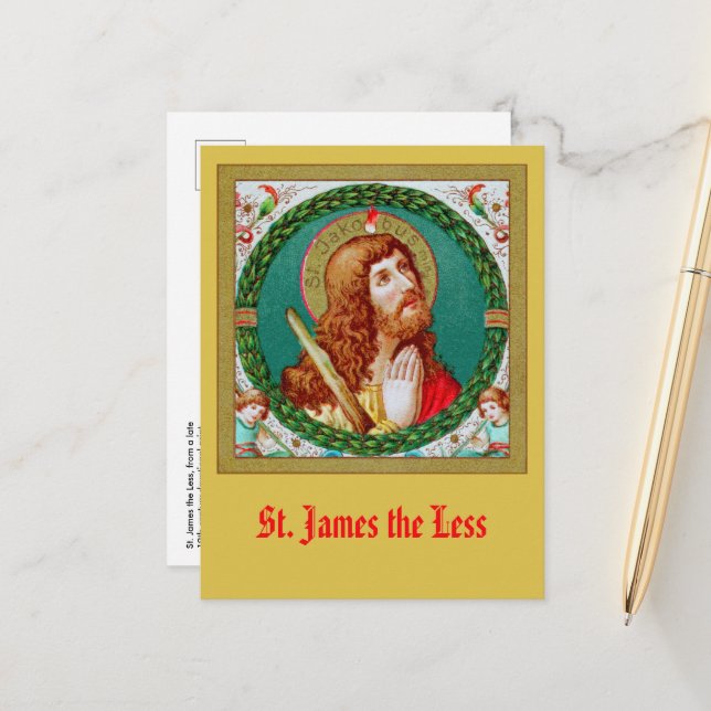 Carte Postale Saint Jacques le Mineur (JMAS 05) (Devant/Arrière en situation)