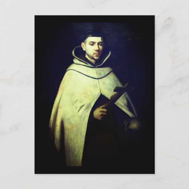Carte Postale Saint Jean de la Croix de Zurbarán (Devant)