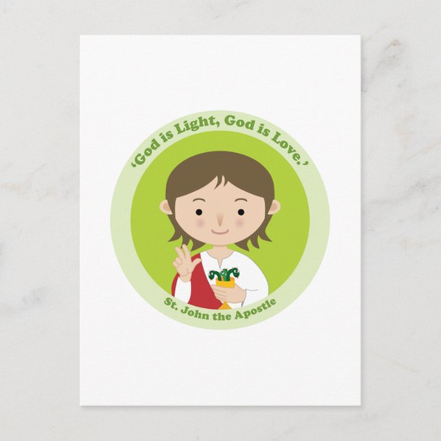 Carte Postale Saint Jean l'Apôtre (Devant)