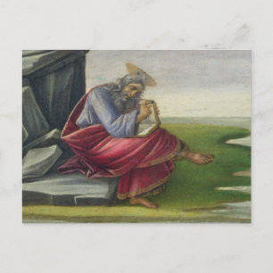 Carte Postale Saint John le Divine on Patmos, Writing the Book