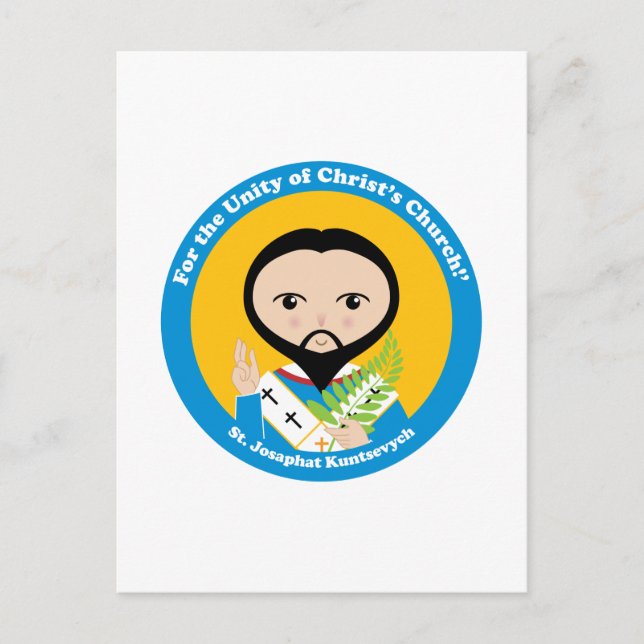 Carte Postale Saint Josaphat Kuntsevych (Devant)