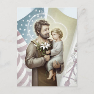 Carte Postale Saint Joseph le Protecteur