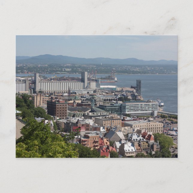 Carte Postale Saint Lawrence River, Quebec City Postcard (Devant)