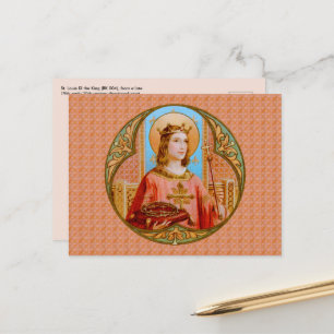 Carte Postale Saint Louis IX le roi (BK 004)