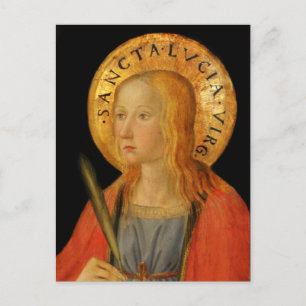 Carte Postale Saint Lucy Lucia c1470