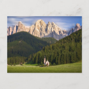 Carte Postale Saint-Magdalena Val di Funes