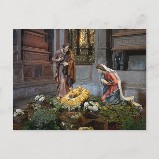 Carte Postale Saint Marie, Jésus et Saint Joseph à Jeronimos (Devant)