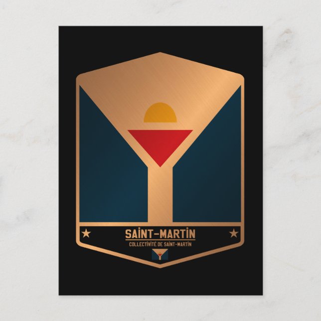Carte Postale Saint Martin (Devant)