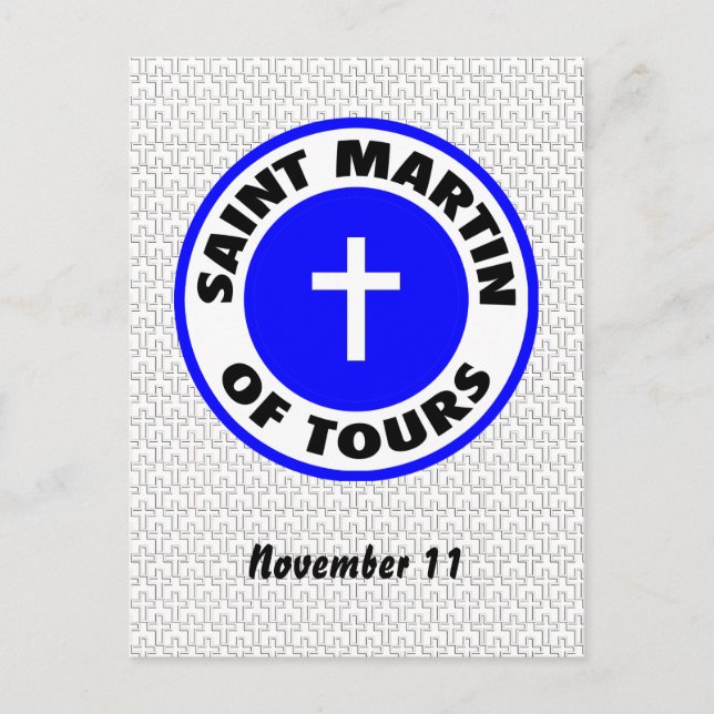 Carte Postale Saint Martin de Tours (Devant)