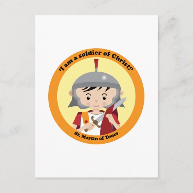 Carte Postale Saint-Martin de Tours (Devant)