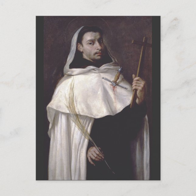 Carte Postale Saint Martyr Angelus de Jérusalem (Devant)